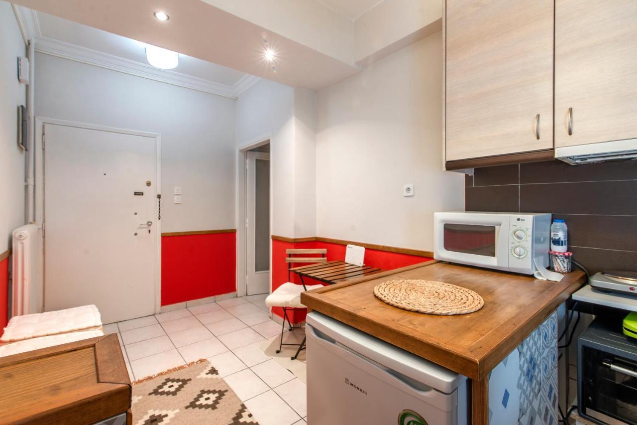 Blue & Red Apartment Athene Buitenkant foto